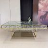 Gold Wedding Table with Crystal