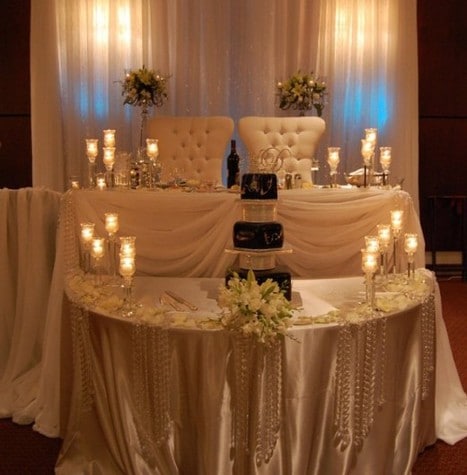 Luxury Sweetheart Tables