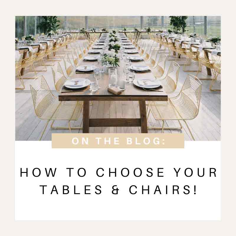 Choose Dining Tables and Chairs