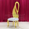 High back wedding chair