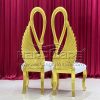 High back wedding chair