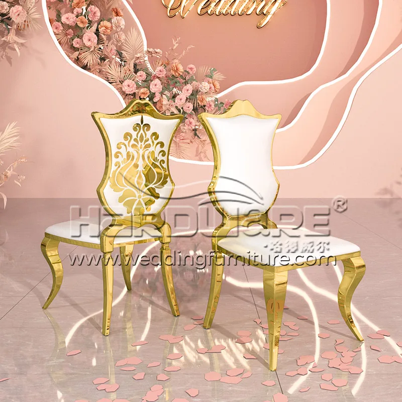 Wedding stainless steel chair
