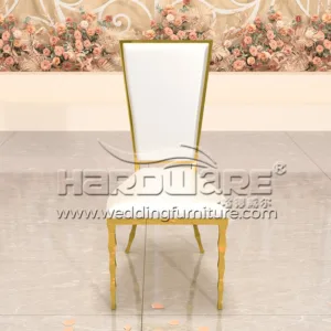 Gold wedding chair rentals