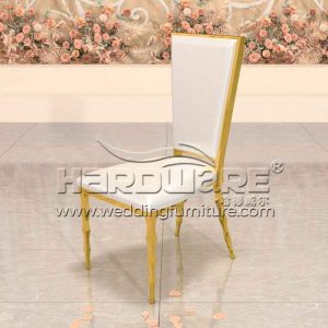 Gold wedding chair rentals