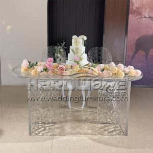 Clear Acrylic Cake Table