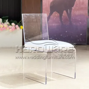 Acrylic dining chair