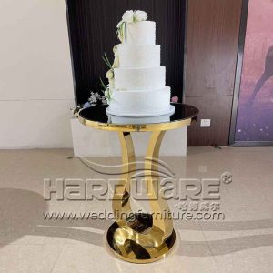 Wedding cake table display