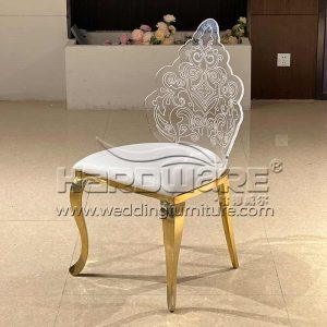 Acrylic dining chairs