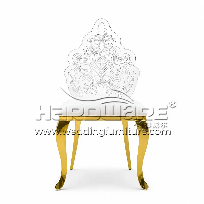 Acrylic dining chairs