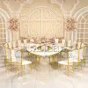 Oval wedding tables