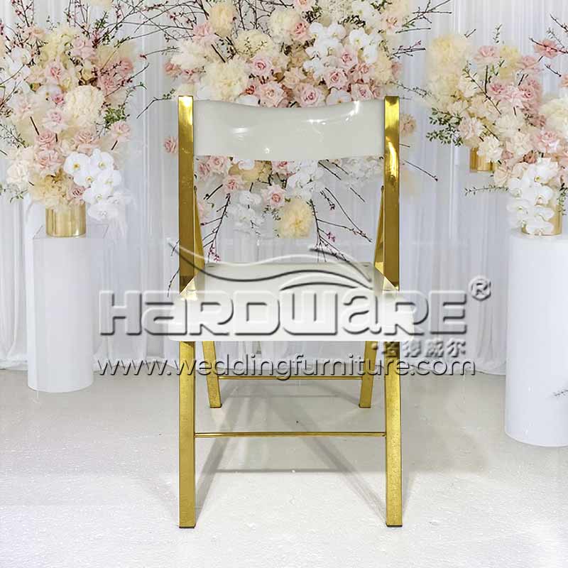 Metal Wedding Folding Chair