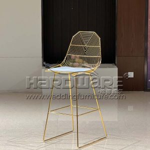 Gold Bar Stool