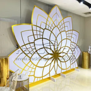 Golden / Silver Lotus Backdrop