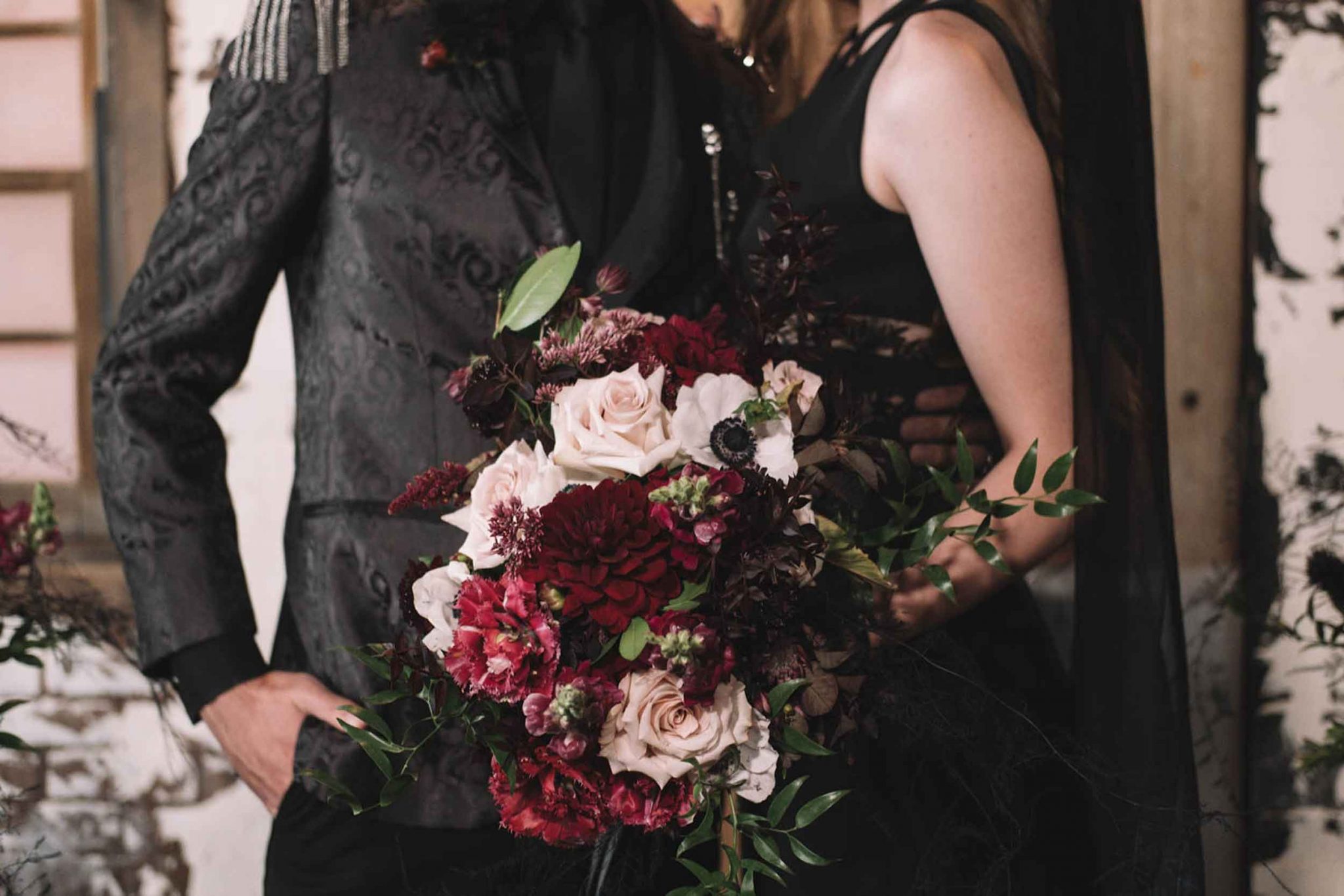 Gorgeously gothic wedding