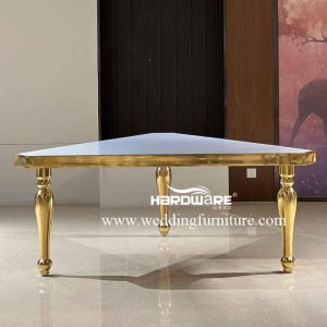 Triangle dining table