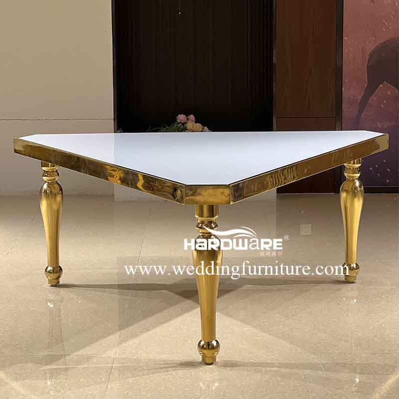 Triangle dining table