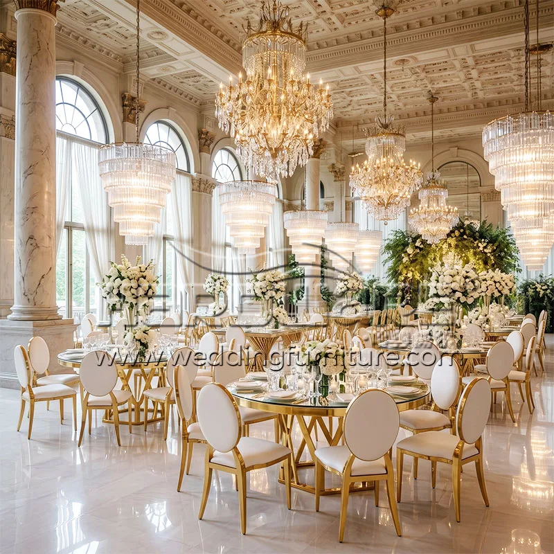 White Louis Chair