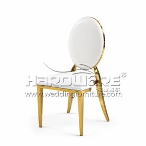 White Louis Chair