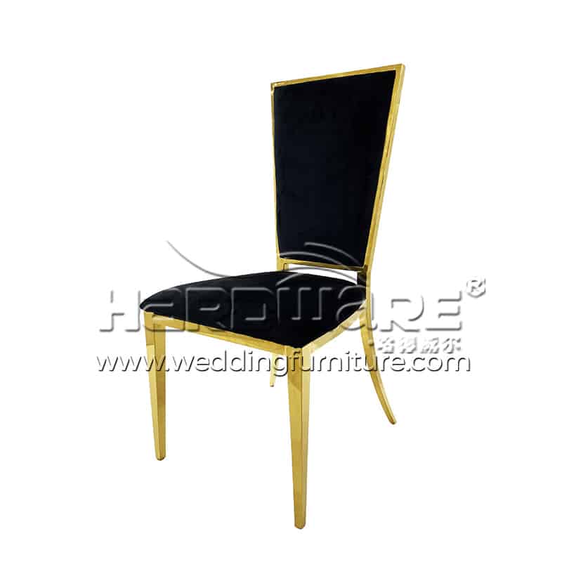 Gold Metal Wedding Chairs