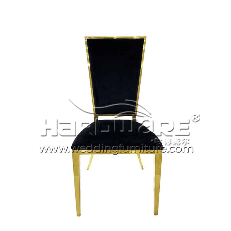 Gold Metal Wedding Chairs