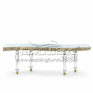 Acrylic Legs Dining Table