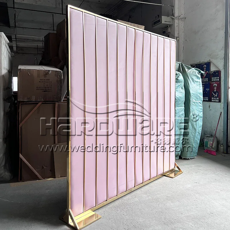 Wedding backdrop for ceremony