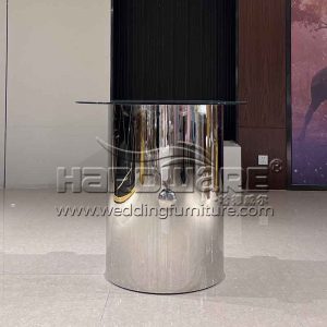 Silver coffee table