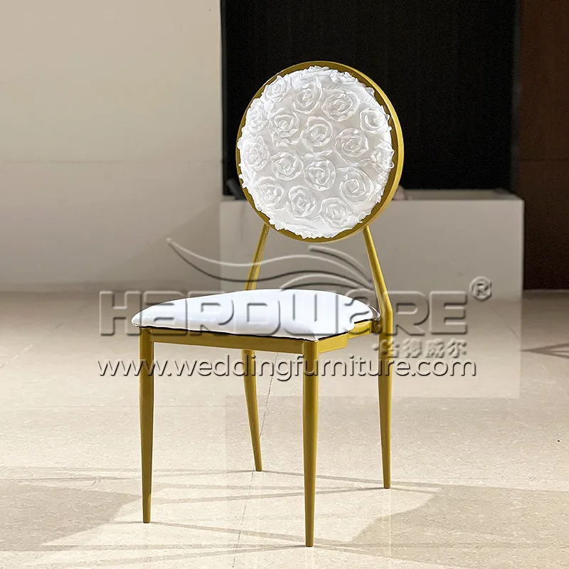 Flower wedding chair