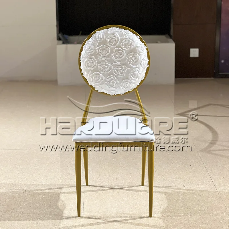 Flower wedding chair