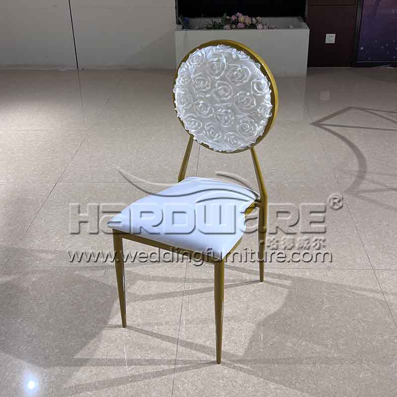 Flower wedding chair