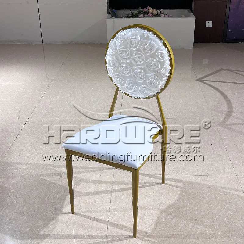 Flower wedding chair