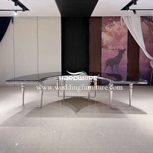 Half moon wedding table