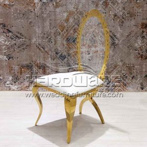 Acrylic throne chair