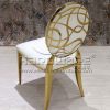 Custom Carved Back Chair