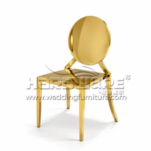 Stainless steel event chair