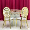 Rose Back Wedding Chair