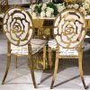 Rose Back Wedding Chair