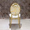 Rose back wedding chair