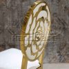 Rose back wedding chair