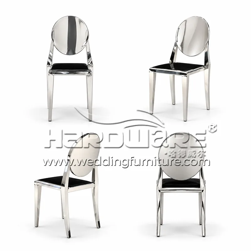 Silver ghost chair