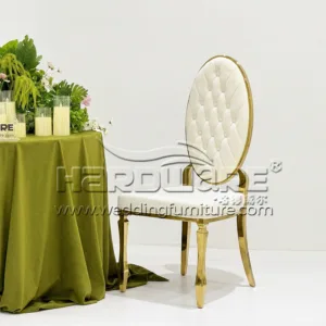 High back velvet chair