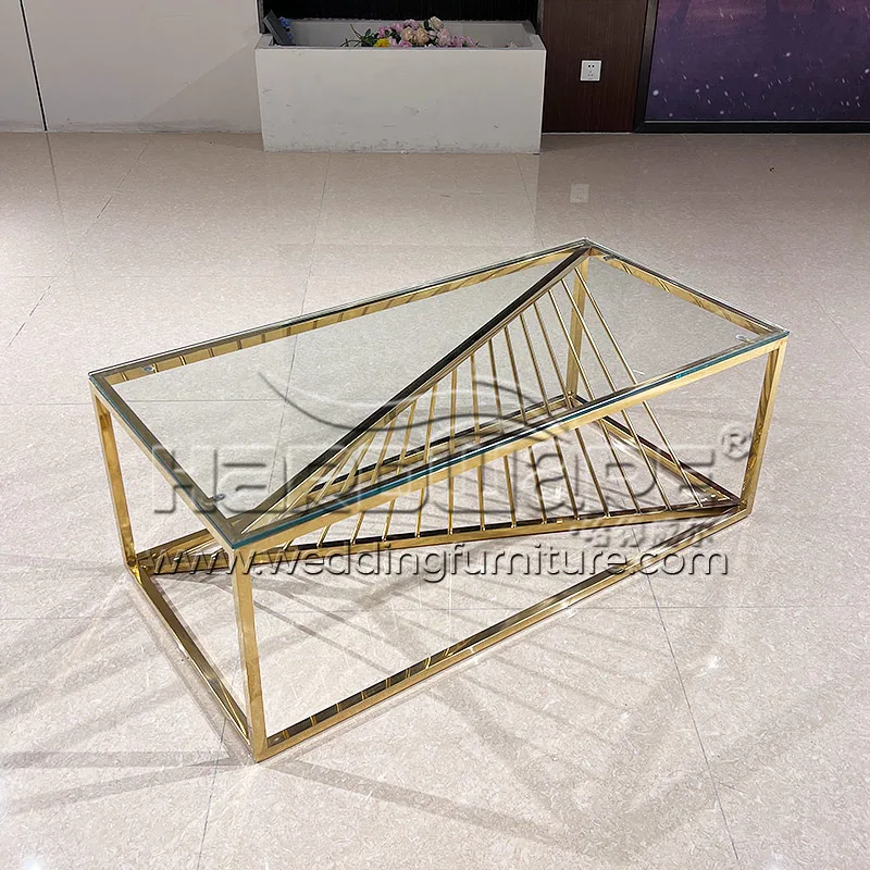 Rectangular coffee table