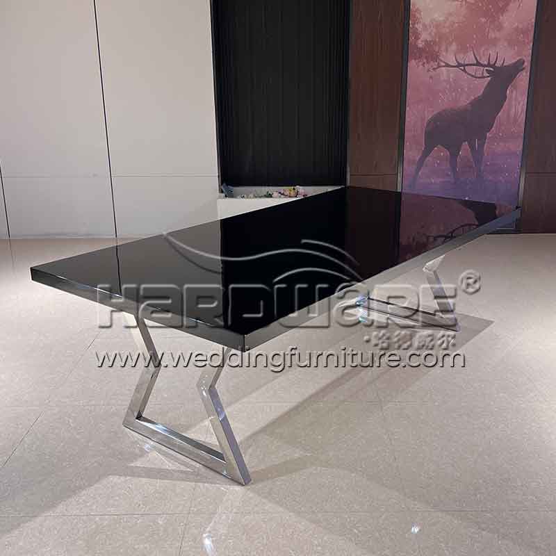 Modern dining room table