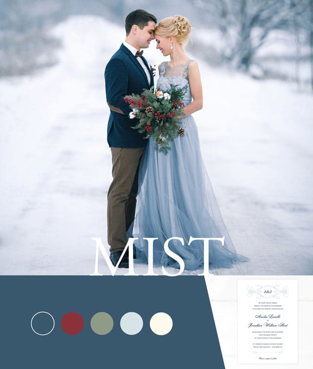 Winter Wedding Color