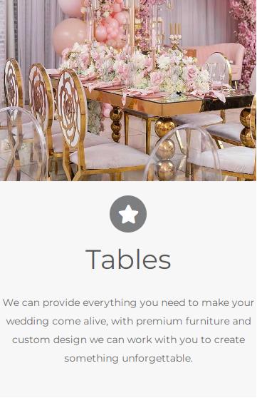 tables