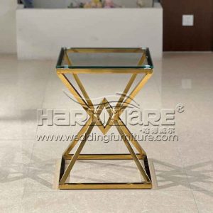 Connor gold side table