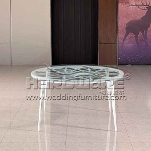 White coffee table