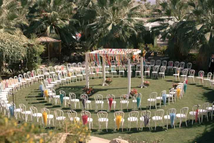 Outdoor Wedding Aisle Decor