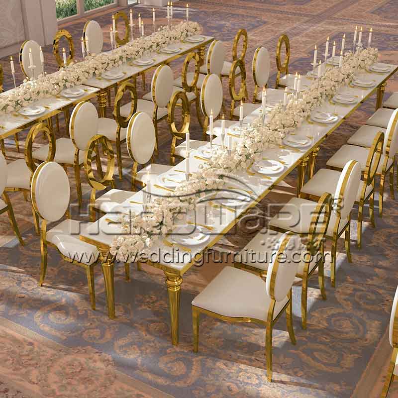 Luxury dinner table
