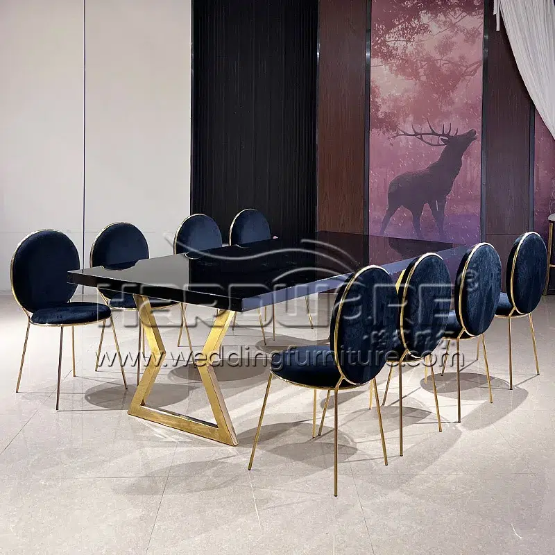 Modern dining table